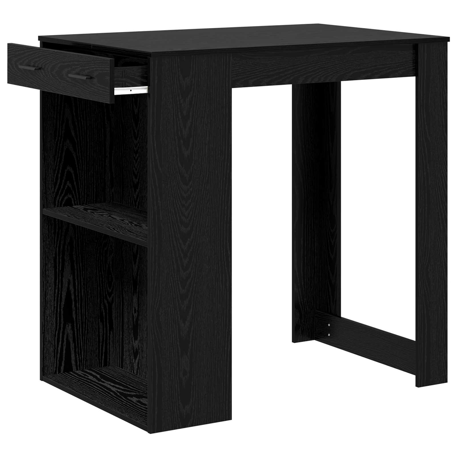 Stol za bar Crni hrast 102 x 70 x 103,5 cm Konstruirano drvo
