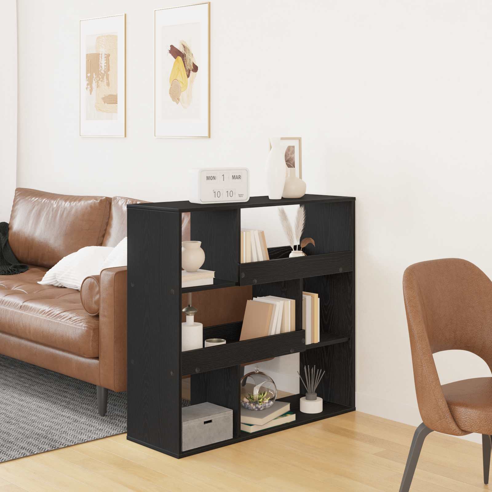 Polica za knjige Crni hrast 100 x 33 x 94,5 cm