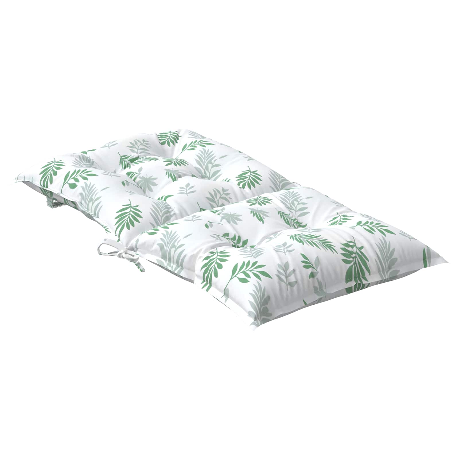 Jastučić za van 2 pcs Fine Leaf Pattern 100 x 50 x 7 cm Tkanina