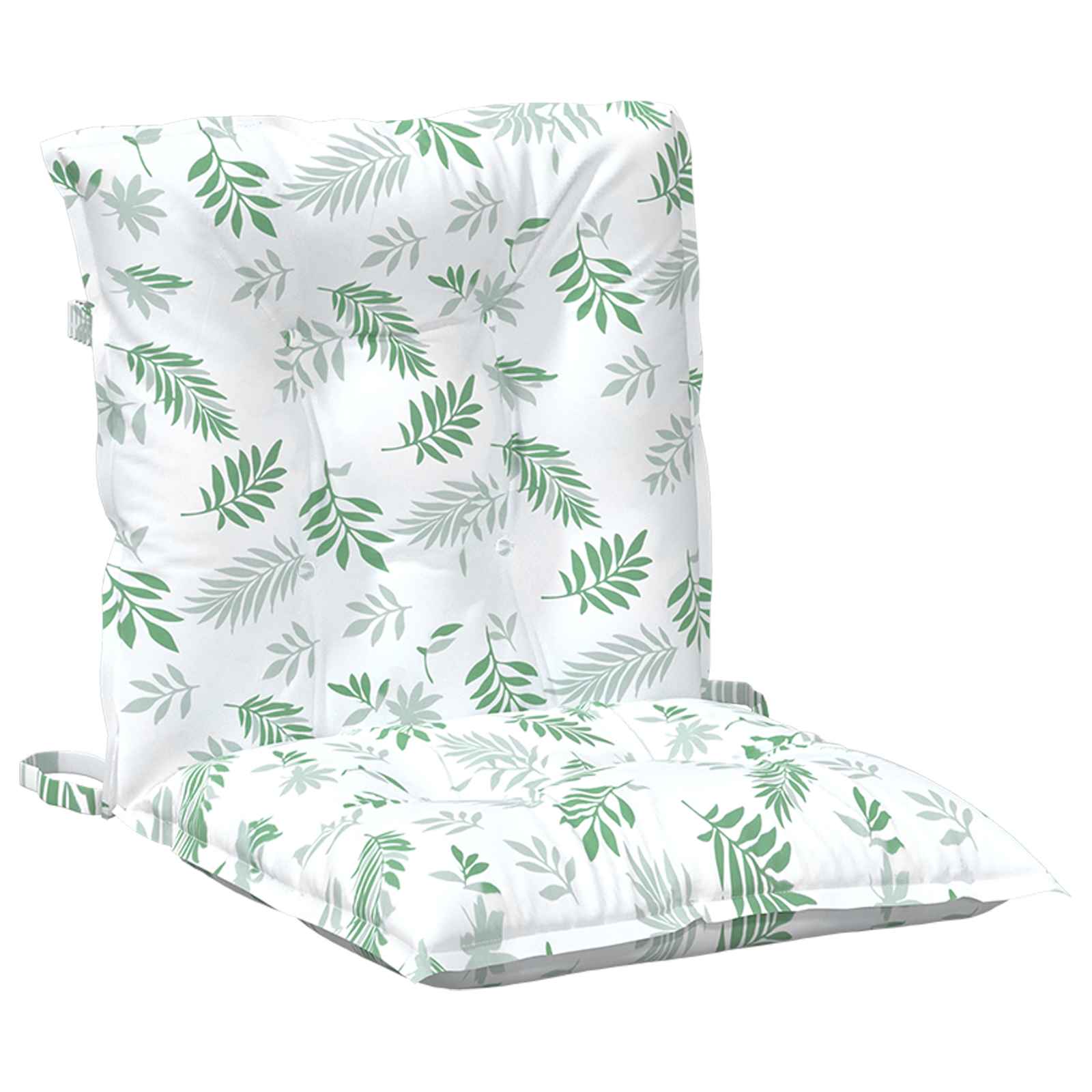 Jastučić za van 2 pcs Fine Leaf Pattern 100 x 50 x 7 cm Tkanina