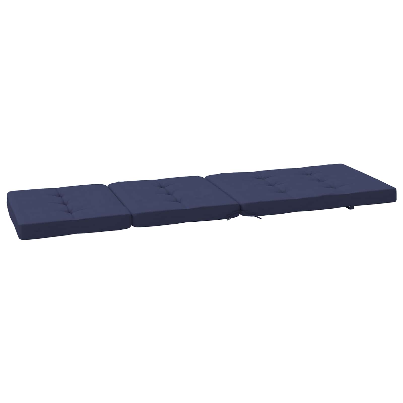 Jastučić za van 2 pcs Mornarsko plava 180 x 55 x 7 cm Tkanina