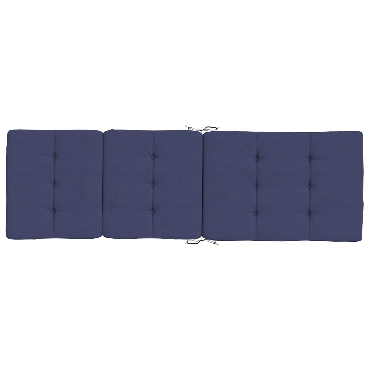 Jastučić za van 2 pcs Mornarsko plava 180 x 55 x 7 cm Tkanina