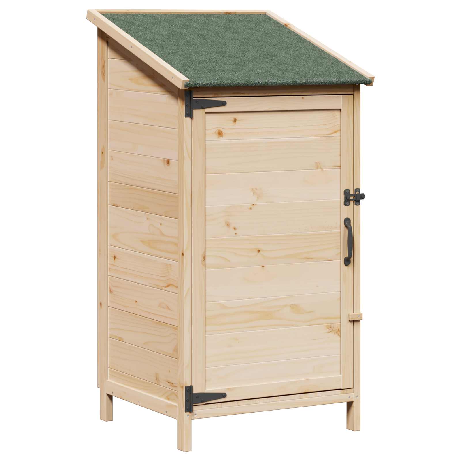 Vrtna Šupa Prirodna 59 x 56 x 113,5 cm Konstruirano drvo