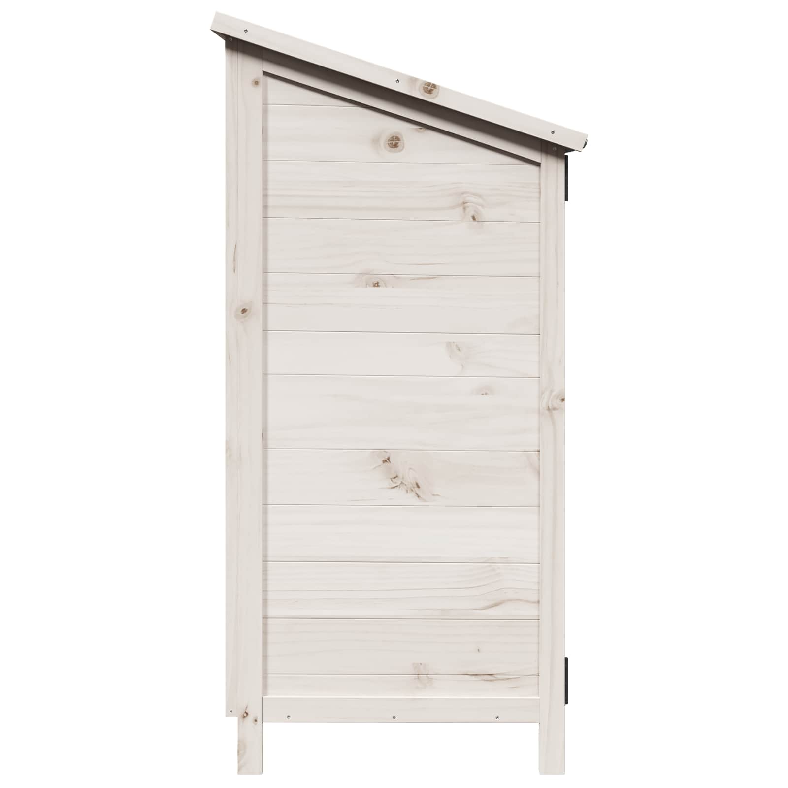 Vrtna Šupa Bijela 59 x 56 x 113,5 cm Konstruirano drvo