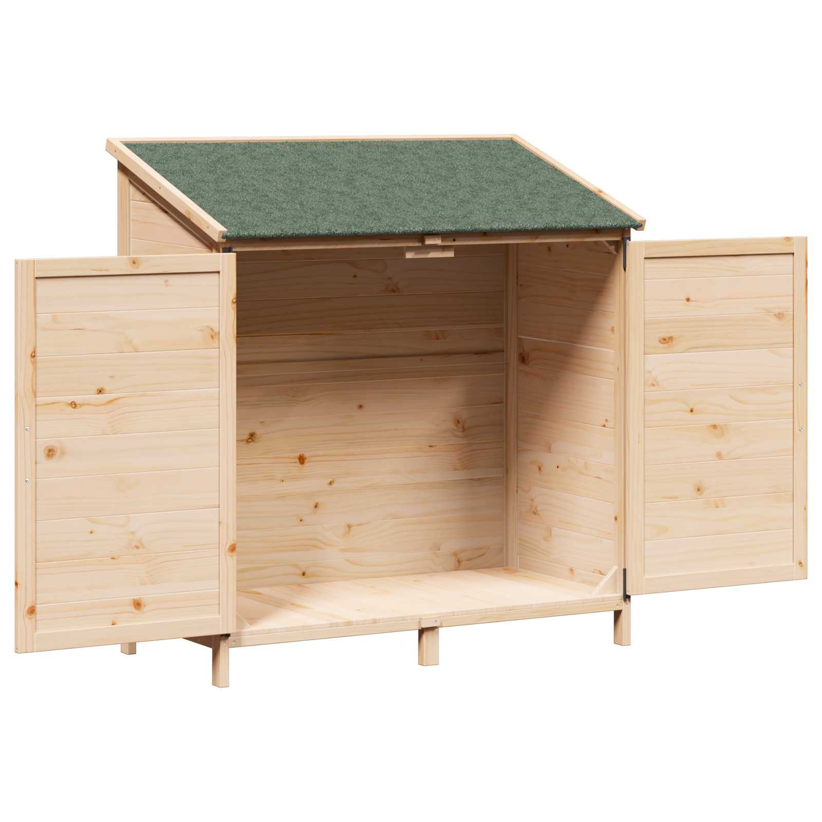 Vrtna Šupa Prirodna 106,5 x 56 x 113,5 cm Konstruirano drvo