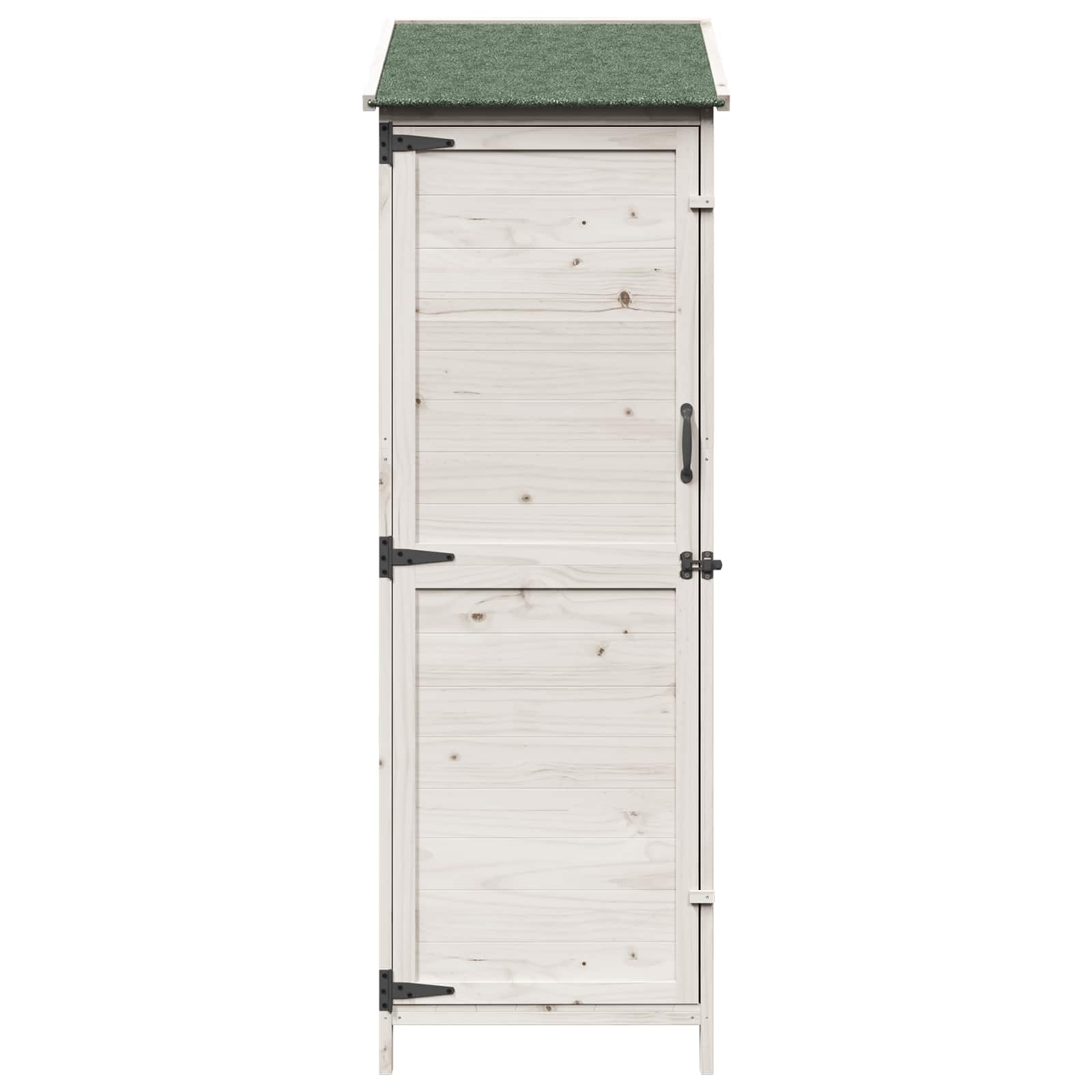 Vrtna Šupa Bijela 59,5 x 56 x 176,5 cm Konstruirano drvo