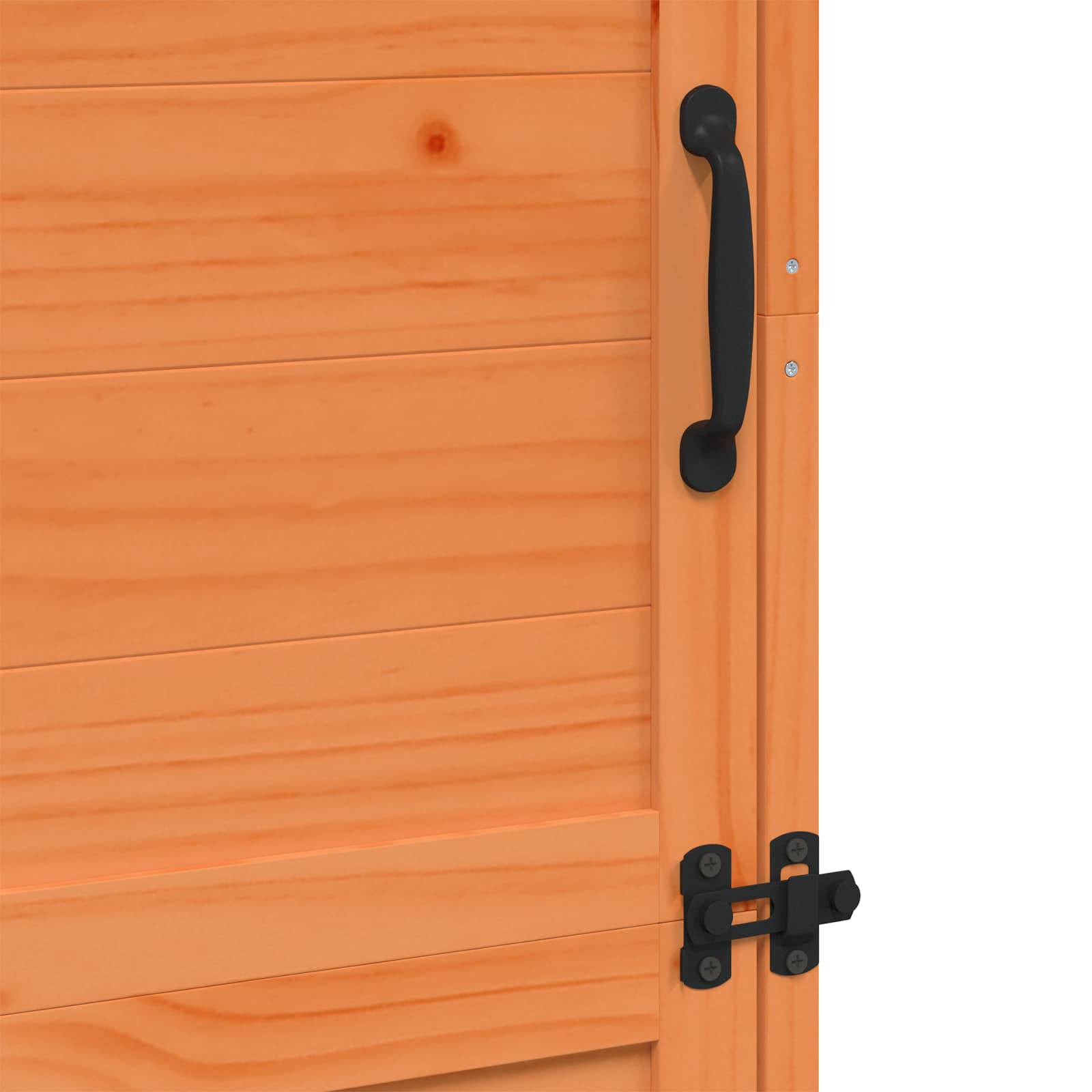 Vrtna Šupa s krovom Smeđa 59,5 x 56 x 176,5 cm Čvrsto drvo jele