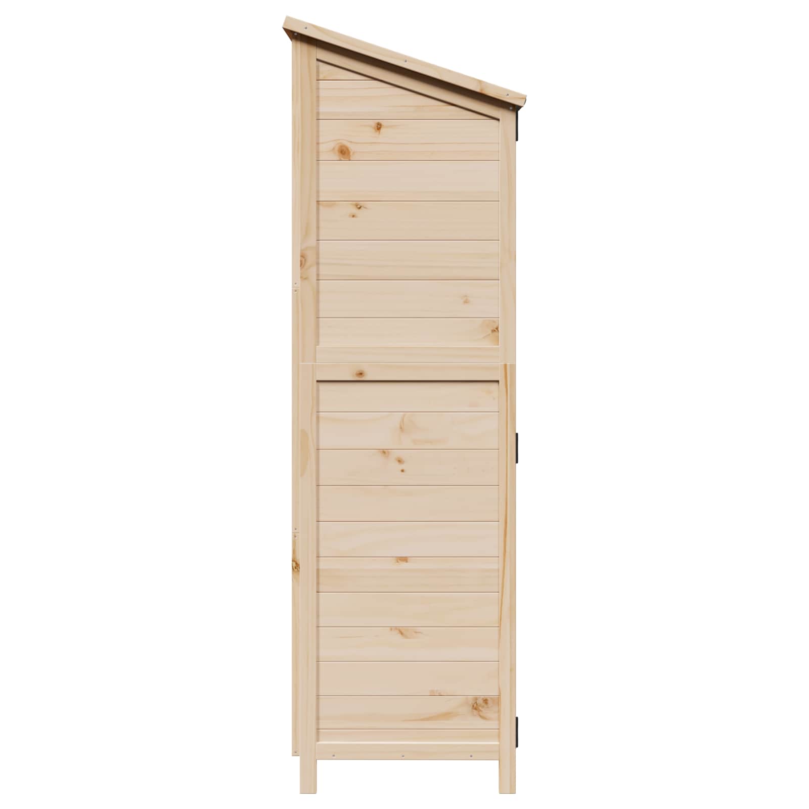 Vrtna Šupa Prirodna 106,5 x 56 x 176 cm Konstruirano drvo