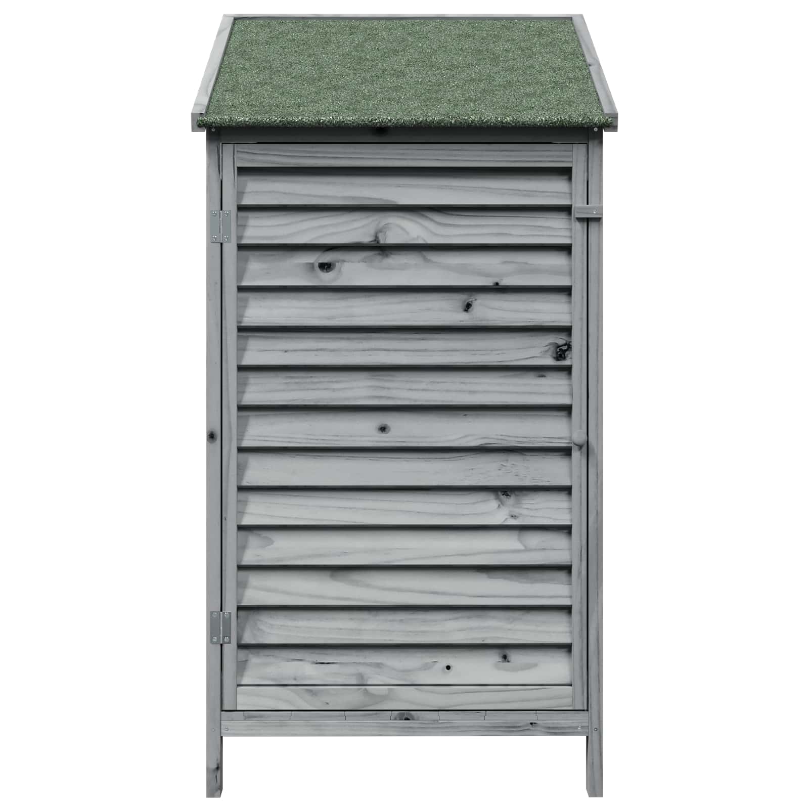 Vrtna Šupa Siva 59 x 56 x 113,5 cm Čvrsto drvo jele