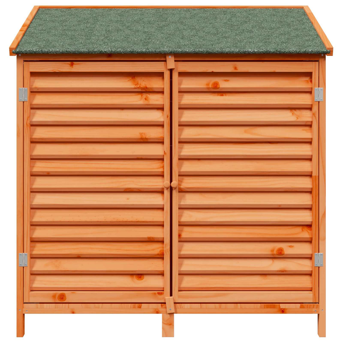 Vrtna Šupa s krovom Smeđa 106 x 56 x 113,5 cm Čvrsto drvo jele