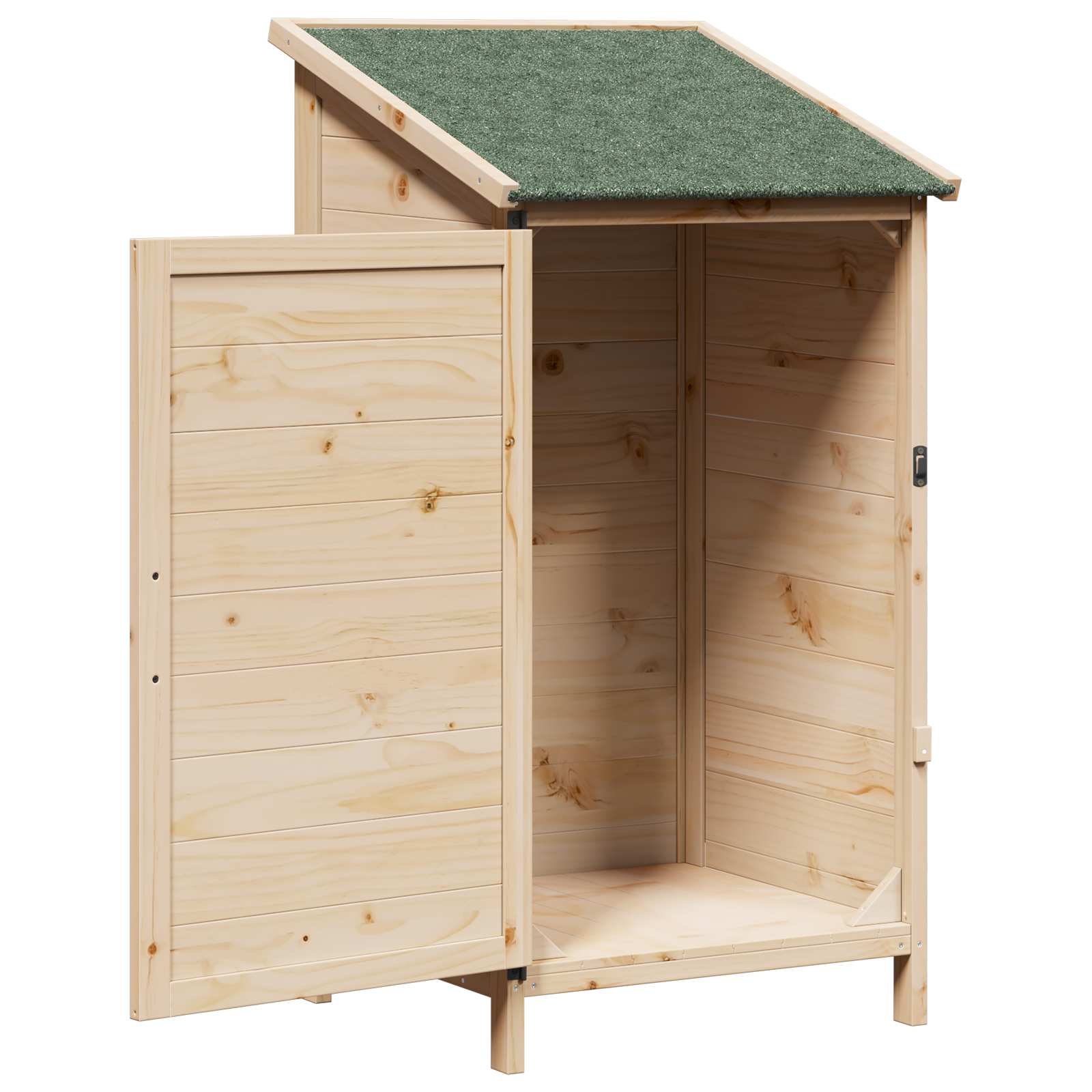 Vrtna Šupa Prirodna 59,5 x 56 x 113,5 cm Konstruirano drvo