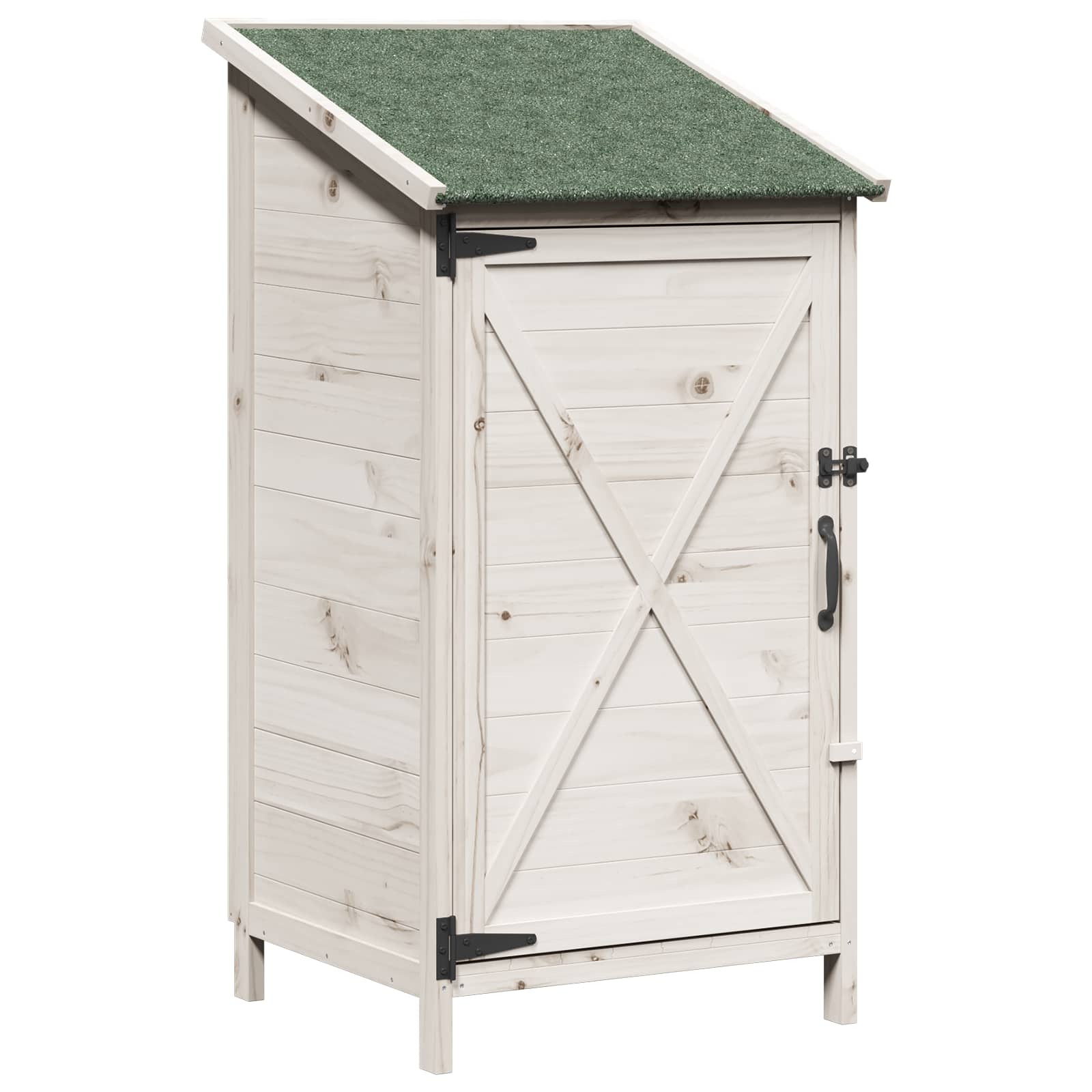 Vrtna Šupa Bijela 59,5 x 56 x 113,5 cm Konstruirano drvo