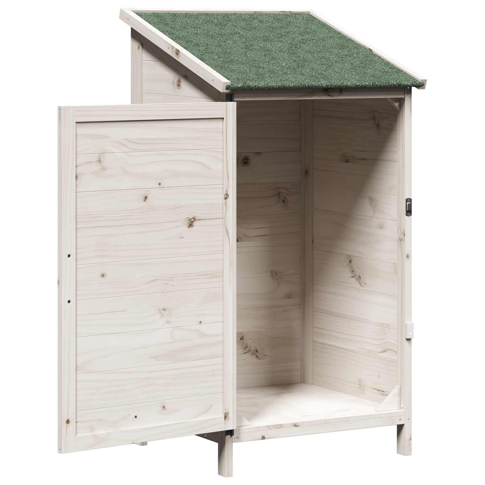 Vrtna Šupa Bijela 59,5 x 56 x 113,5 cm Konstruirano drvo