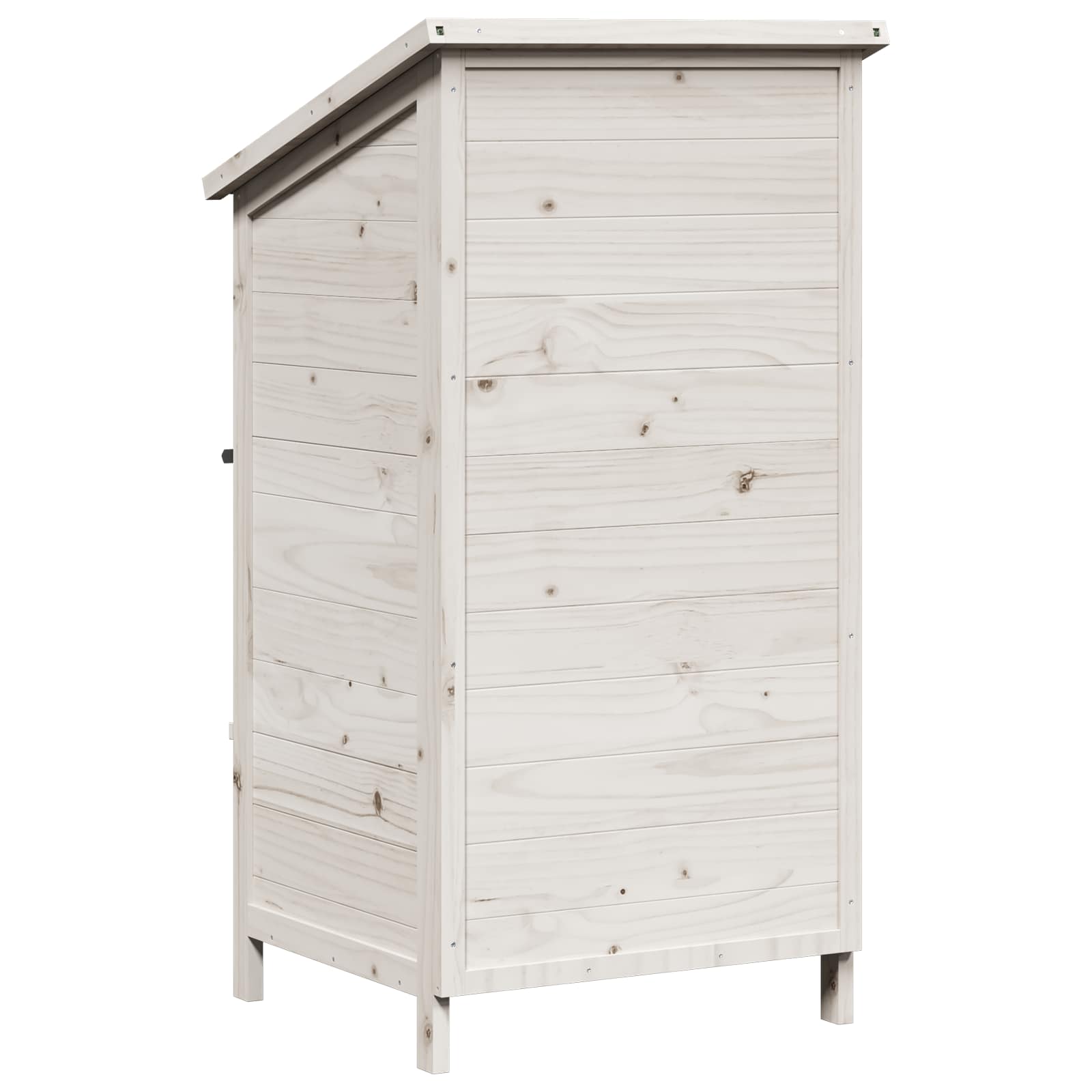 Vrtna Šupa Bijela 59,5 x 56 x 113,5 cm Konstruirano drvo