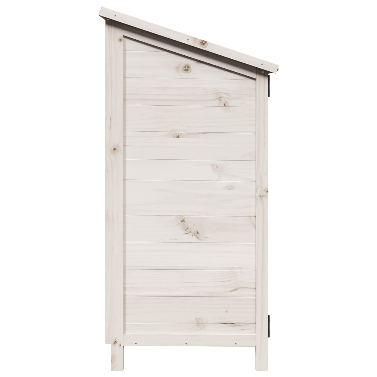 Vrtna Šupa Bijela 59,5 x 56 x 113,5 cm Konstruirano drvo
