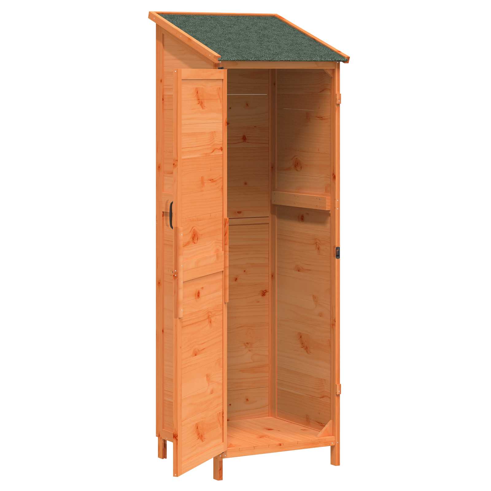 Vrtna Šupa Smeđa 59,5 x 56 x 176,5 cm Konstruirano drvo