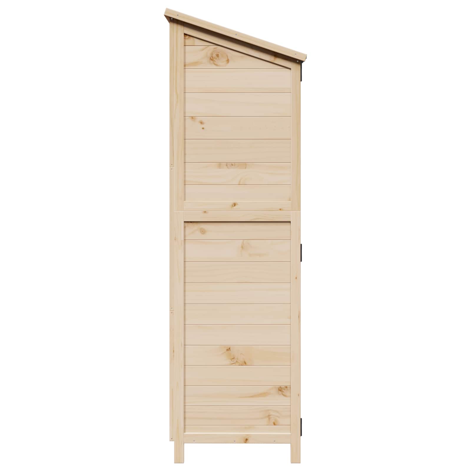 Vrtna Šupa Prirodna 106 x 56 x 176,5 cm Konstruirano drvo