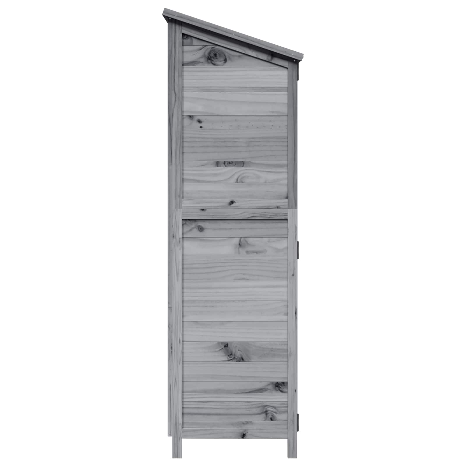 Vrtna Šupa Siva 106 x 56 x 176,5 cm Konstruirano drvo
