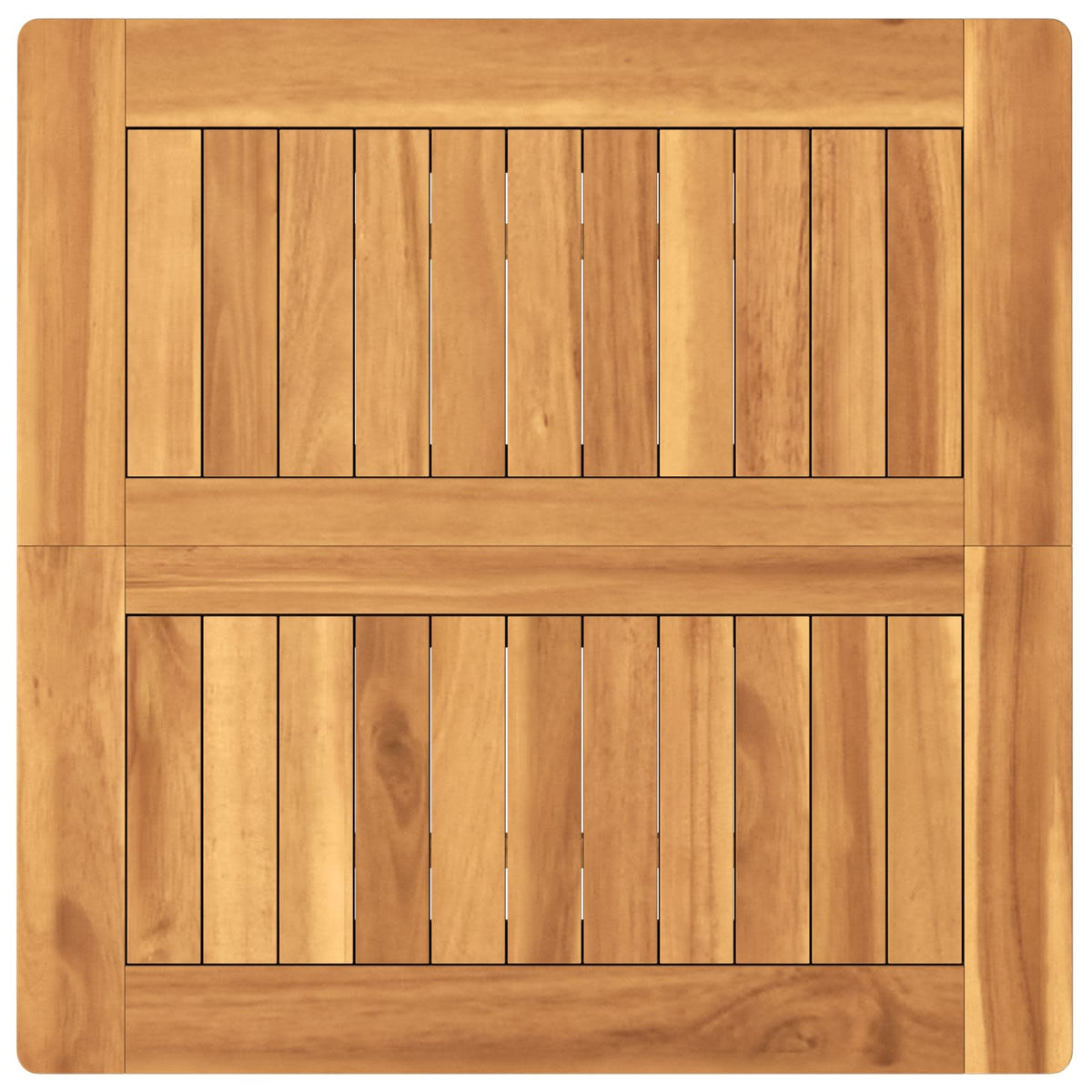 Vanjski bar set 3 pcs Neprerađeno Čvrsto teak drvo