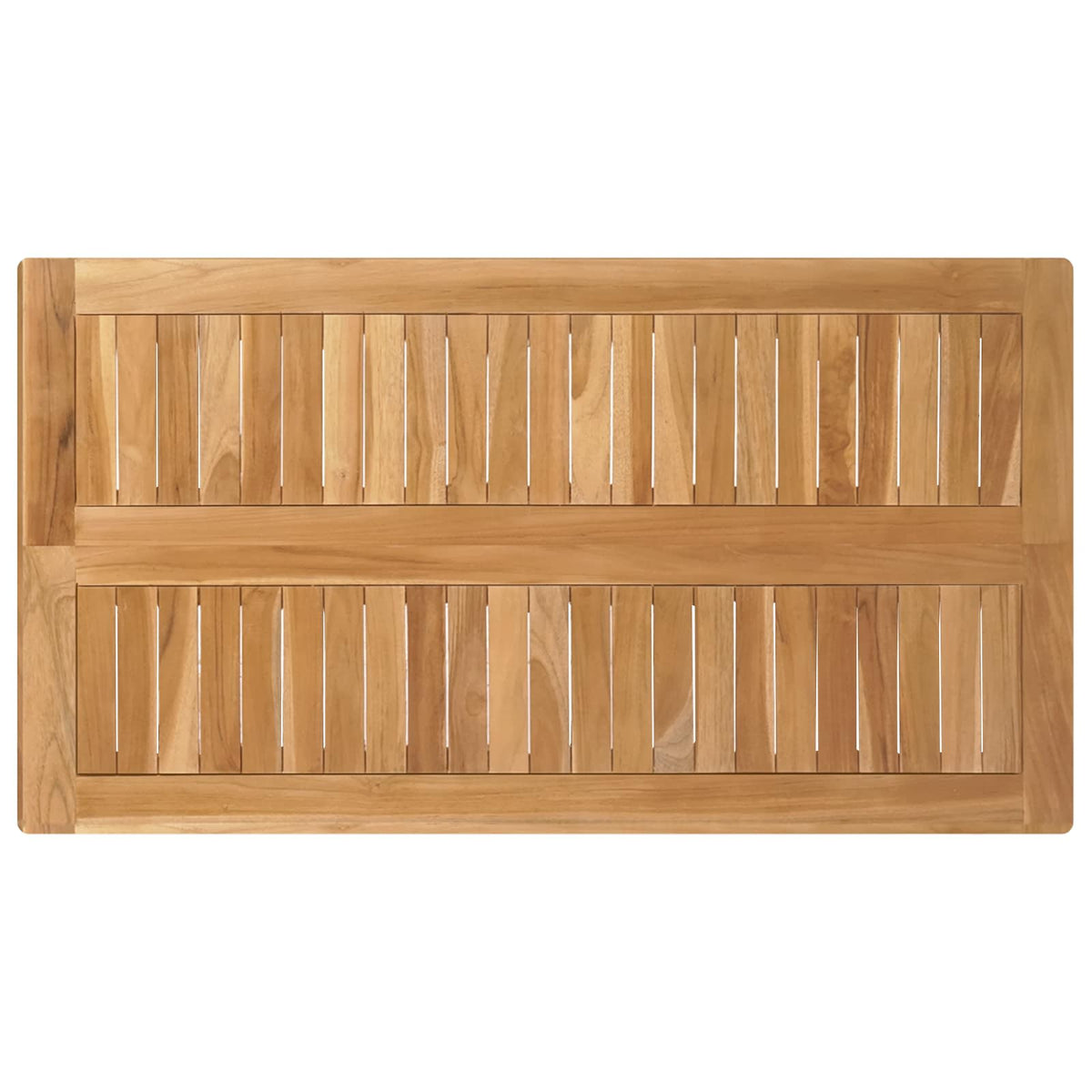 Vanjski bar set 5 pcs Neprerađeno Čvrsto teak drvo