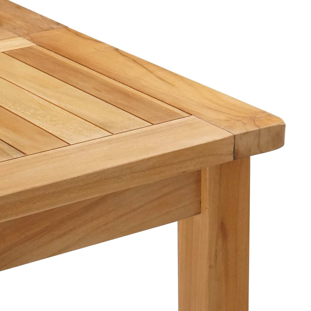 Vanjski bar set 7 pcs Neprerađeno Čvrsto teak drvo