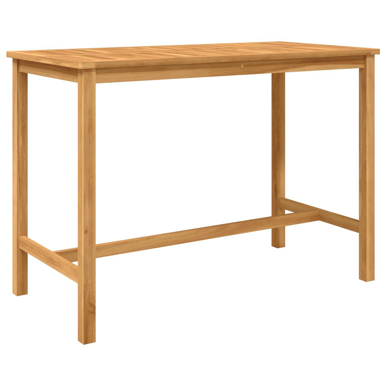 Vanjski bar set 5 pcs Prirodna Čvrsto teak drvo
