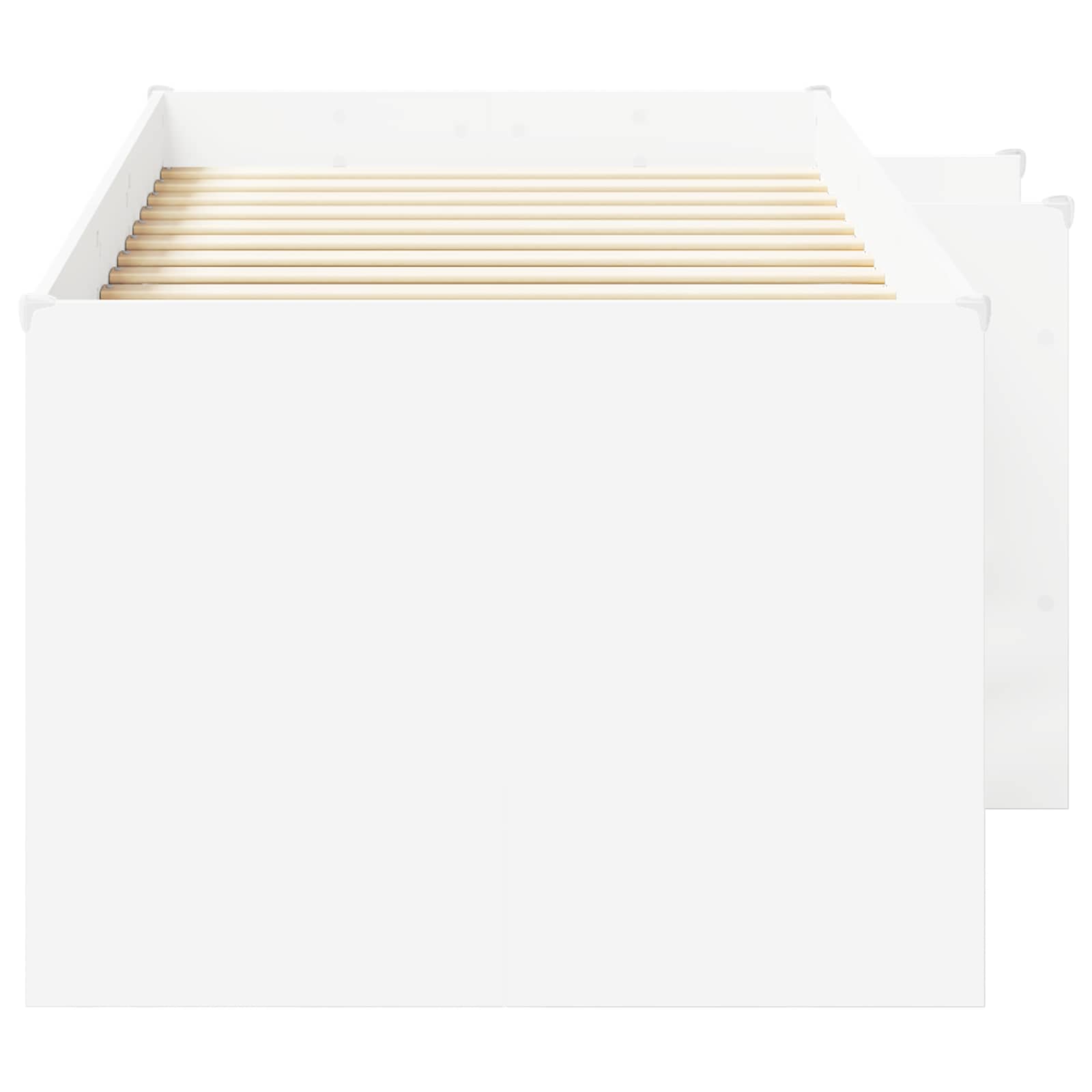 Kreveta za visoko spavanje djece 2 pcs Bijela 80 x 200 cm