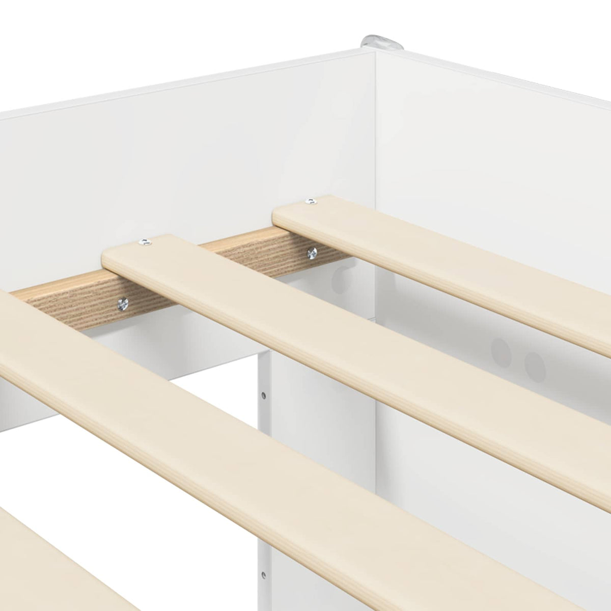 Kreveta za visoko spavanje djece 2 pcs Bijela 98.5 x 200 cm