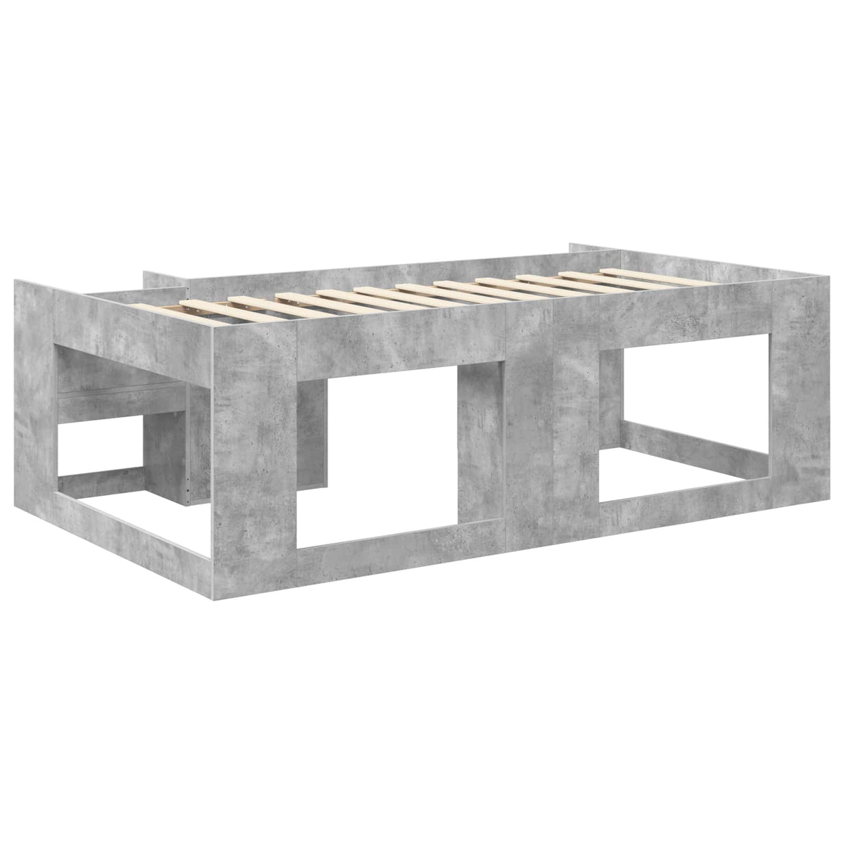 Krevet za djecu s ladicama Betonska siva 80 x 200 cm