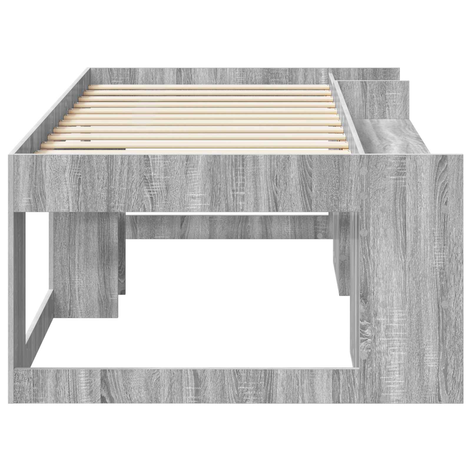 Krevet za djecu s ladicama Siva Sonoma 98.5 x 200 cm