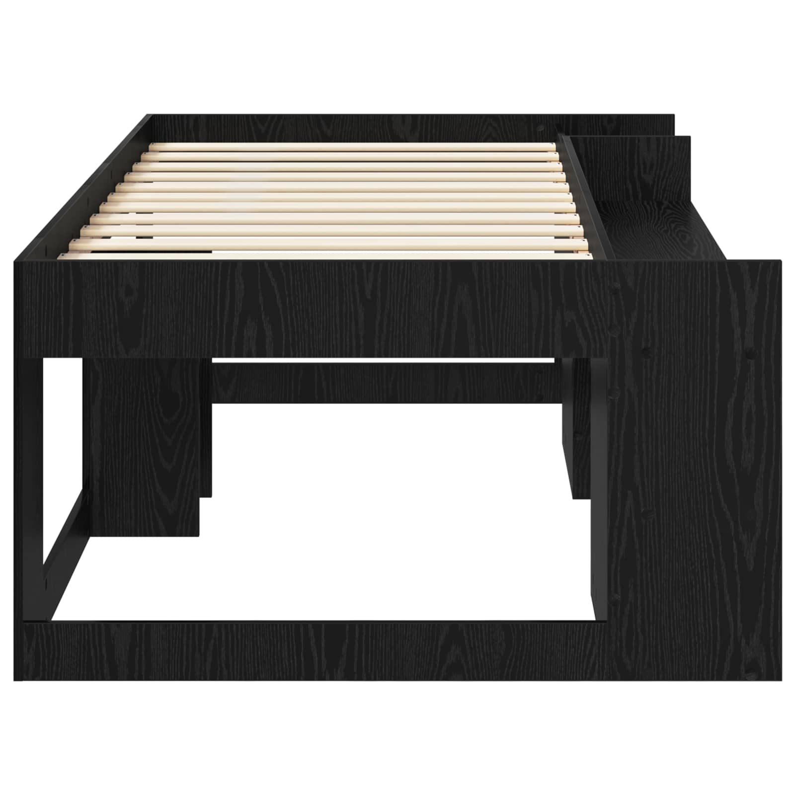 Krevet za djecu s ladicama Crni hrast 90 x 190 cm