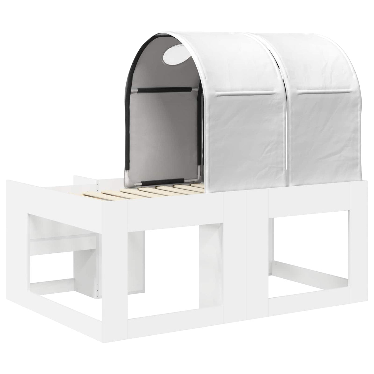 Krevet s Tunnels 4 pcs Bijela Konstruirano drvo