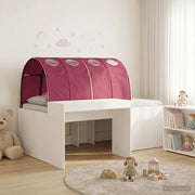 Krevet s tunelom 4 pcs Artisian hrast i crvena