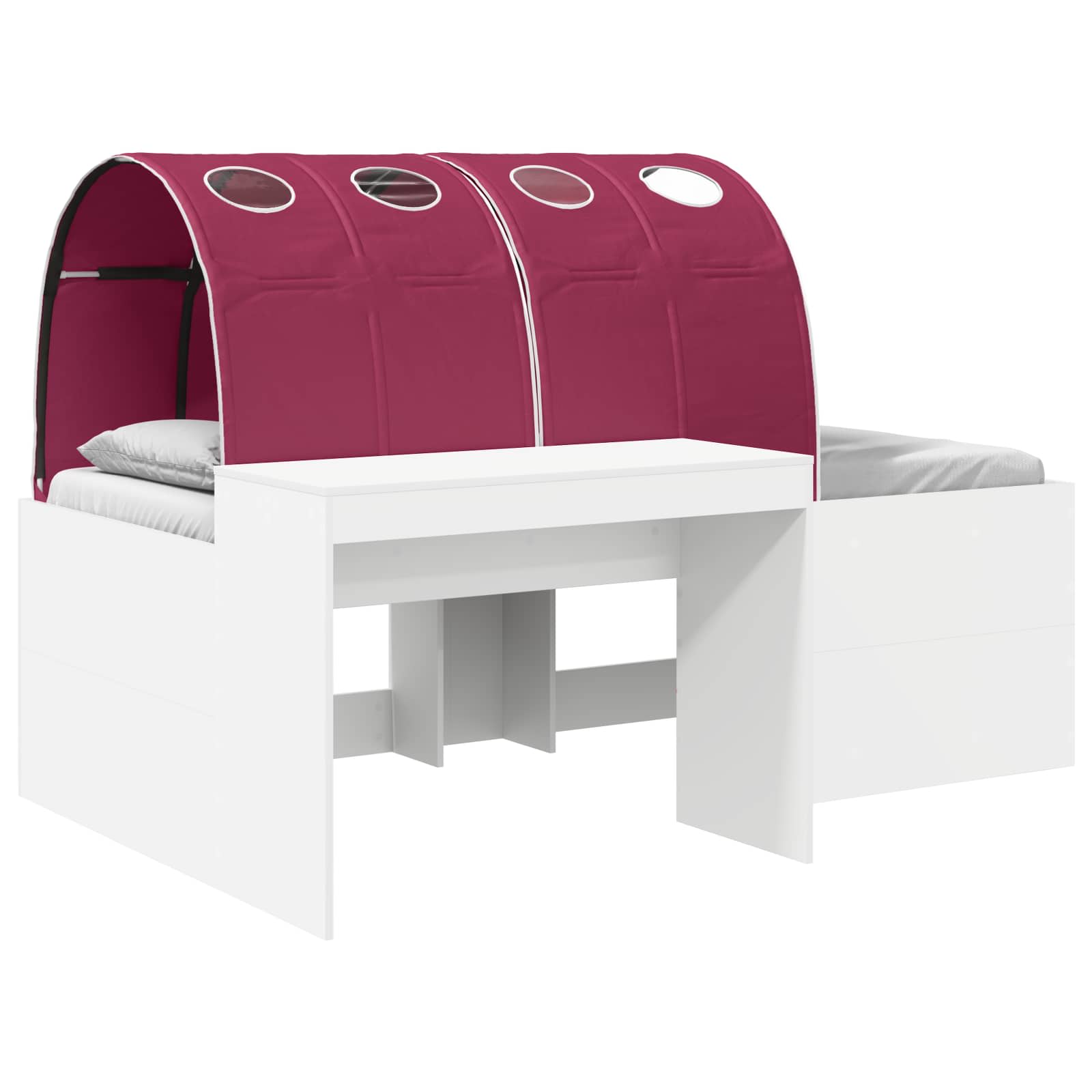 Krevet s tunelom 4 pcs Artisian hrast i crvena