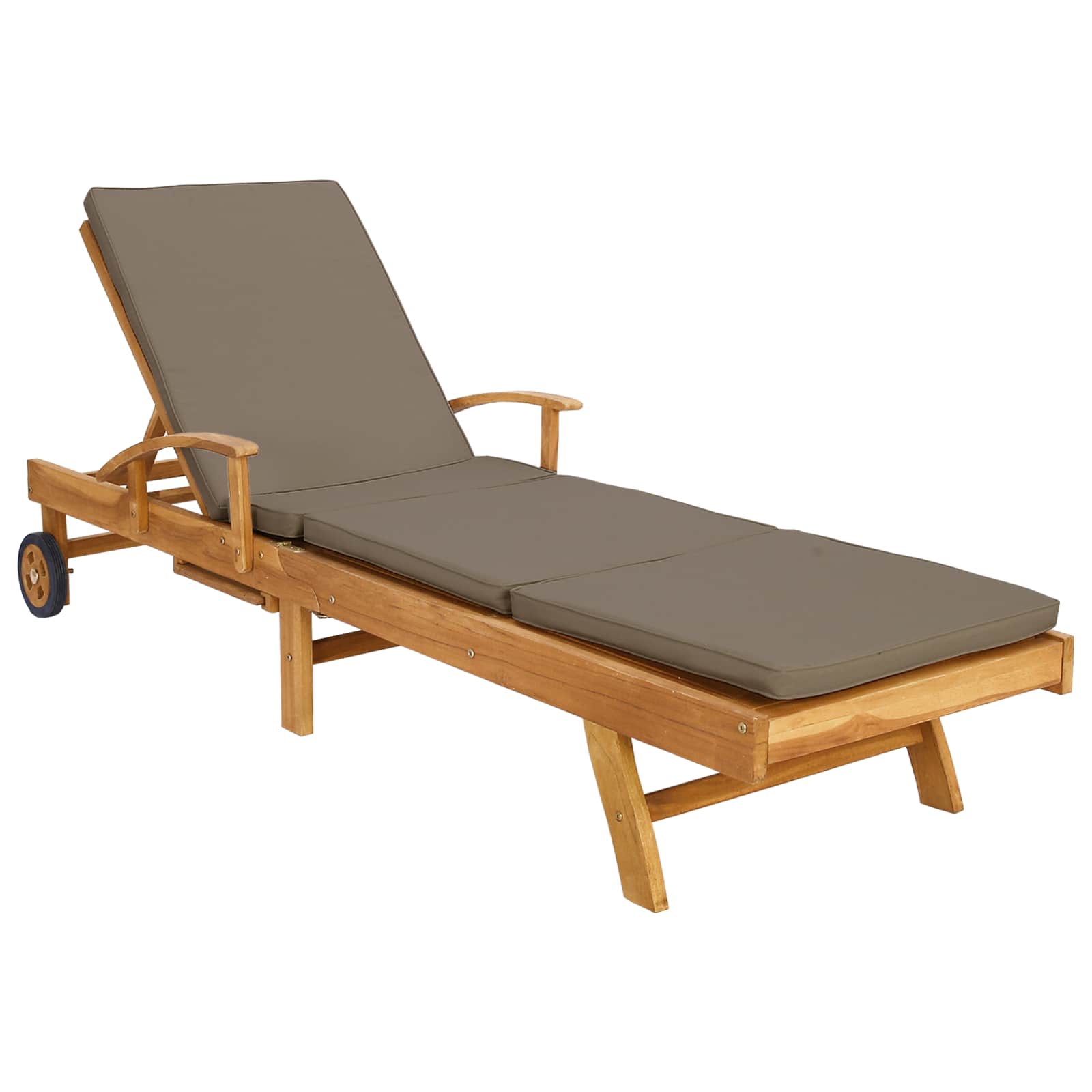 Ležaljka 100% poliester čvrsti teak