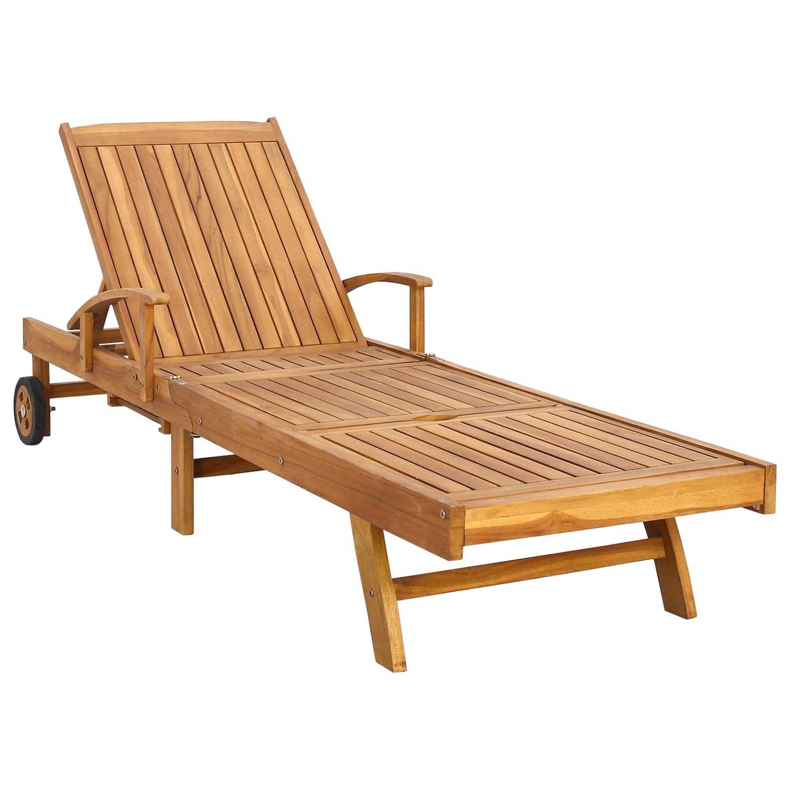 Ležaljka 100% poliester čvrsti teak