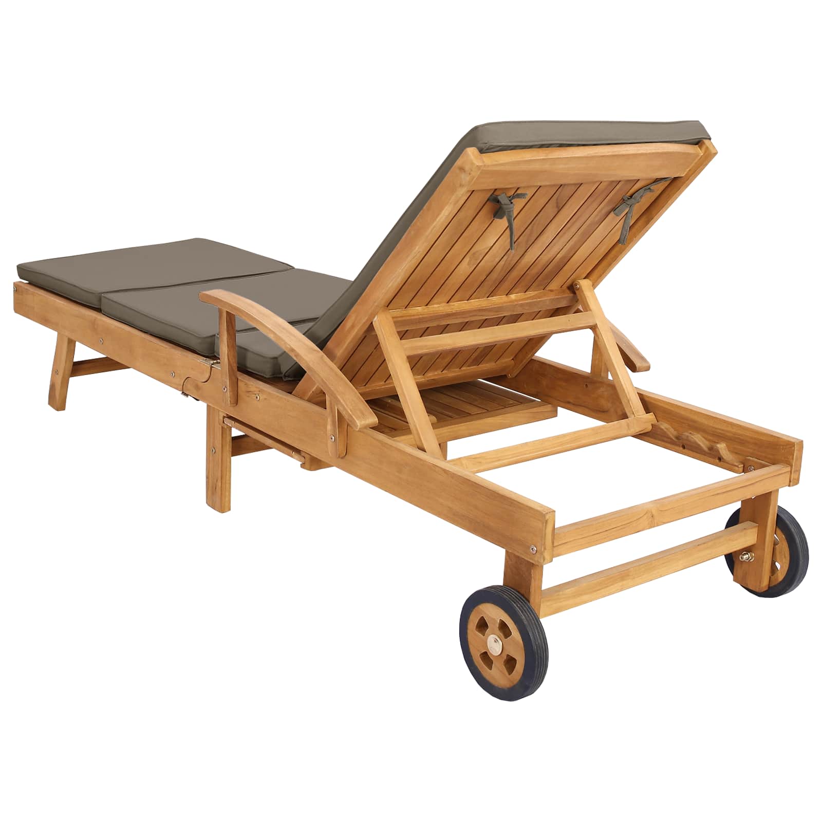 Ležaljka 100% poliester čvrsti teak