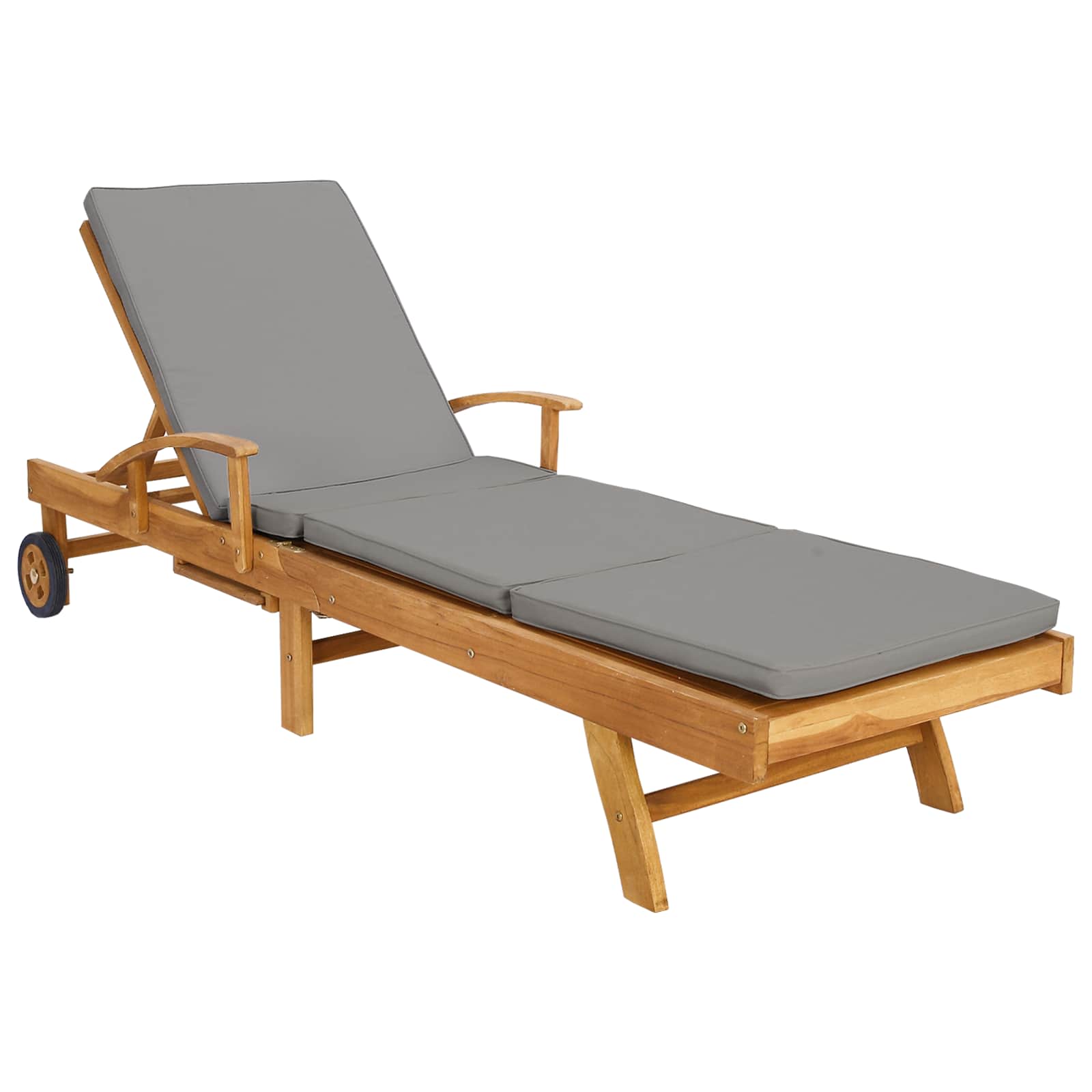 Ležaljka 100% poliester čvrsti teak