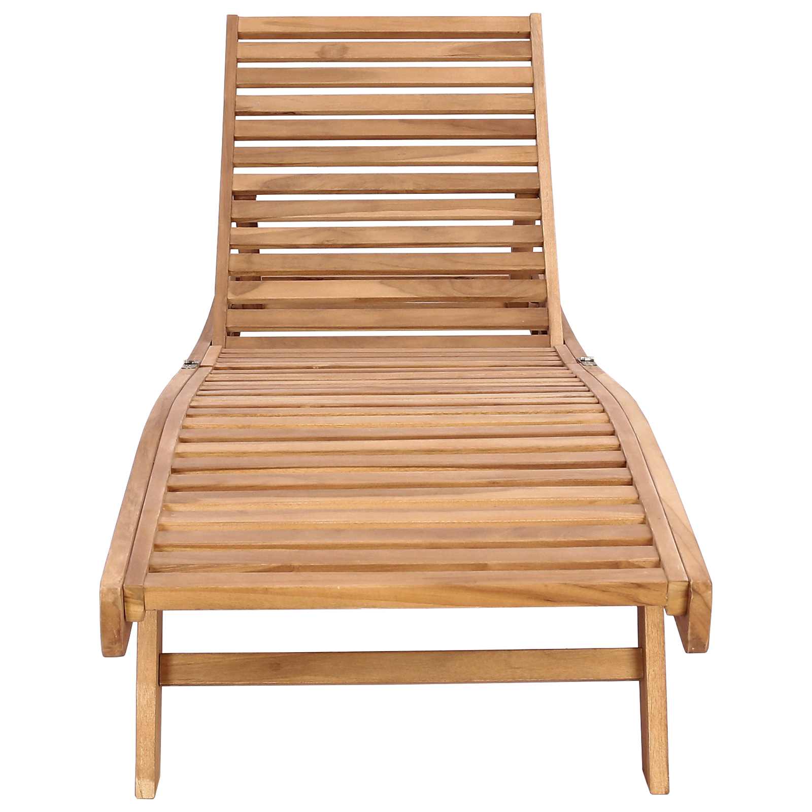 Ležaljka Smeđa Čvrsto teak drvo