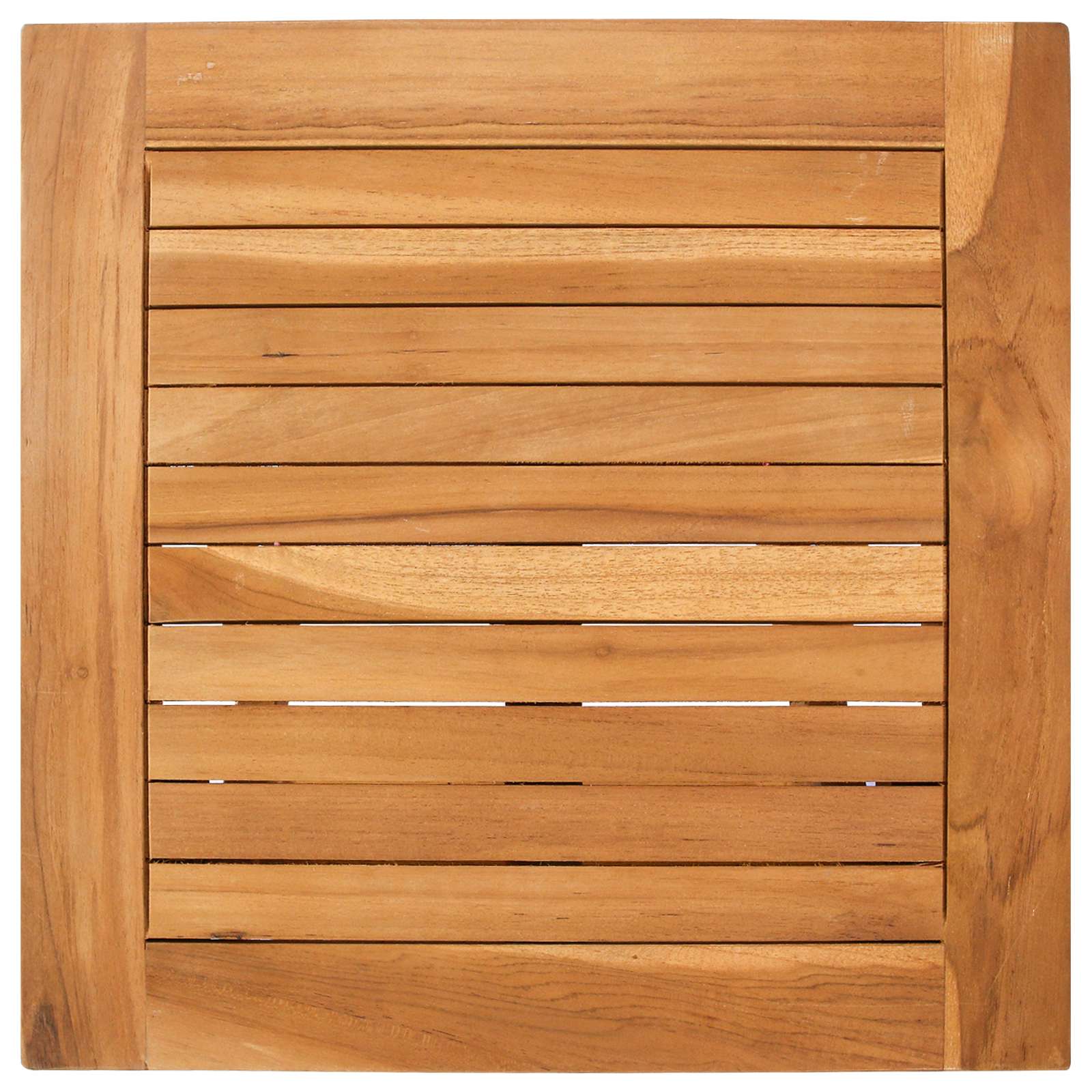 Ležaljka 2 pcs Smeđa Čvrsto teak drvo