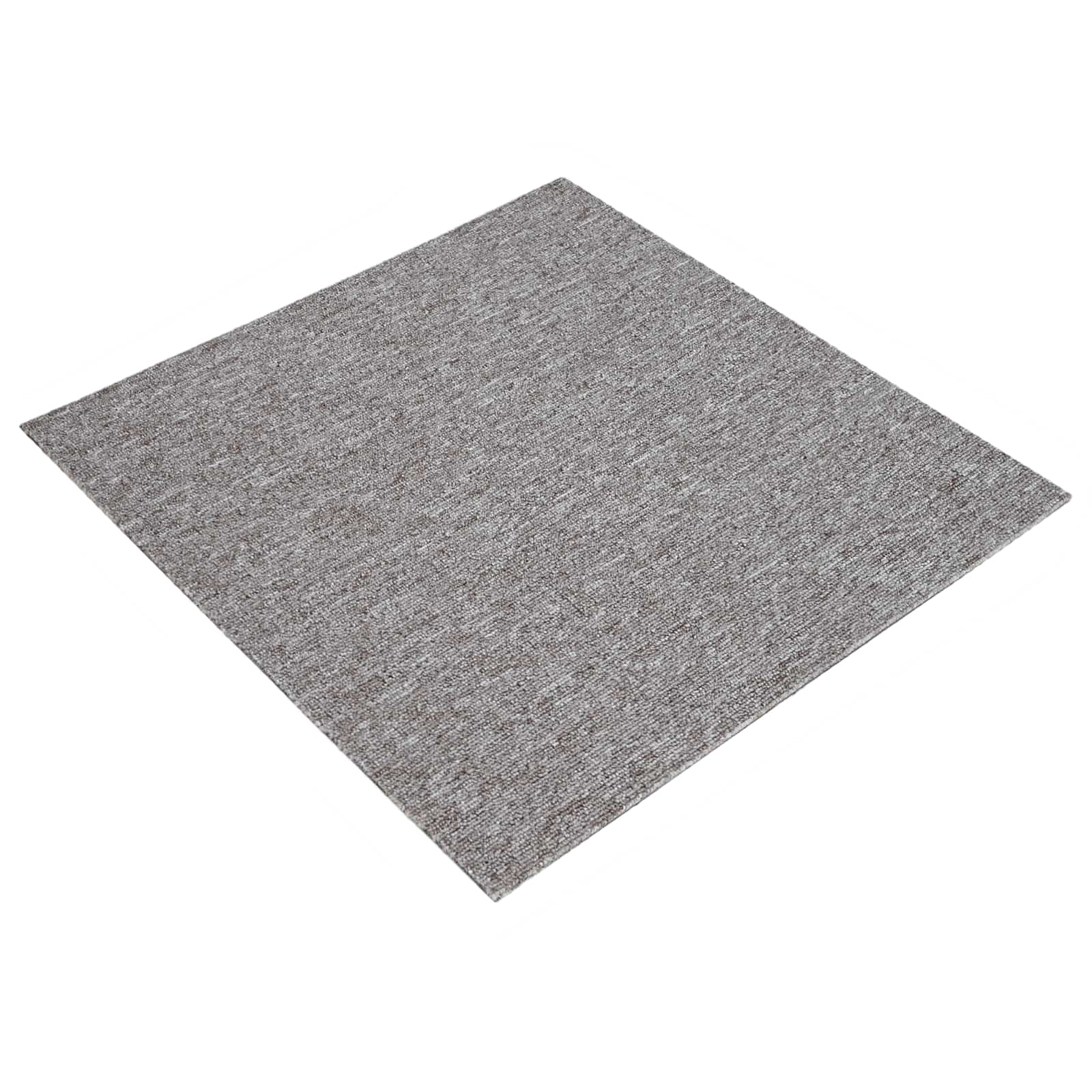 Tepih pločica Smeđa 50 x 50 cm 4 pcs PP i bitumen