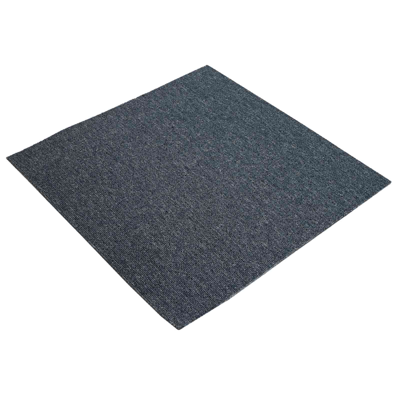 Tepih pločica Plavo Sivo 50 x 50 cm 20 pcs PP i bitumen