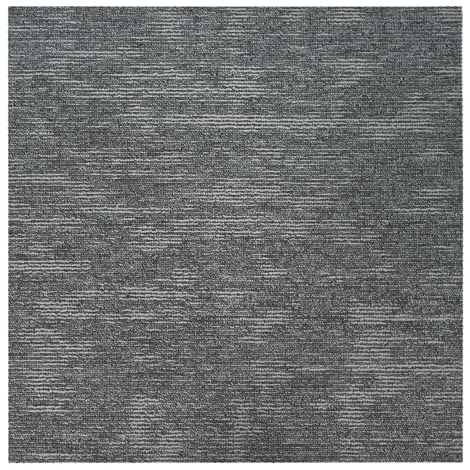 Tepih pločica Rock siva 50 x 50 cm 36 pcs PP i bitumen