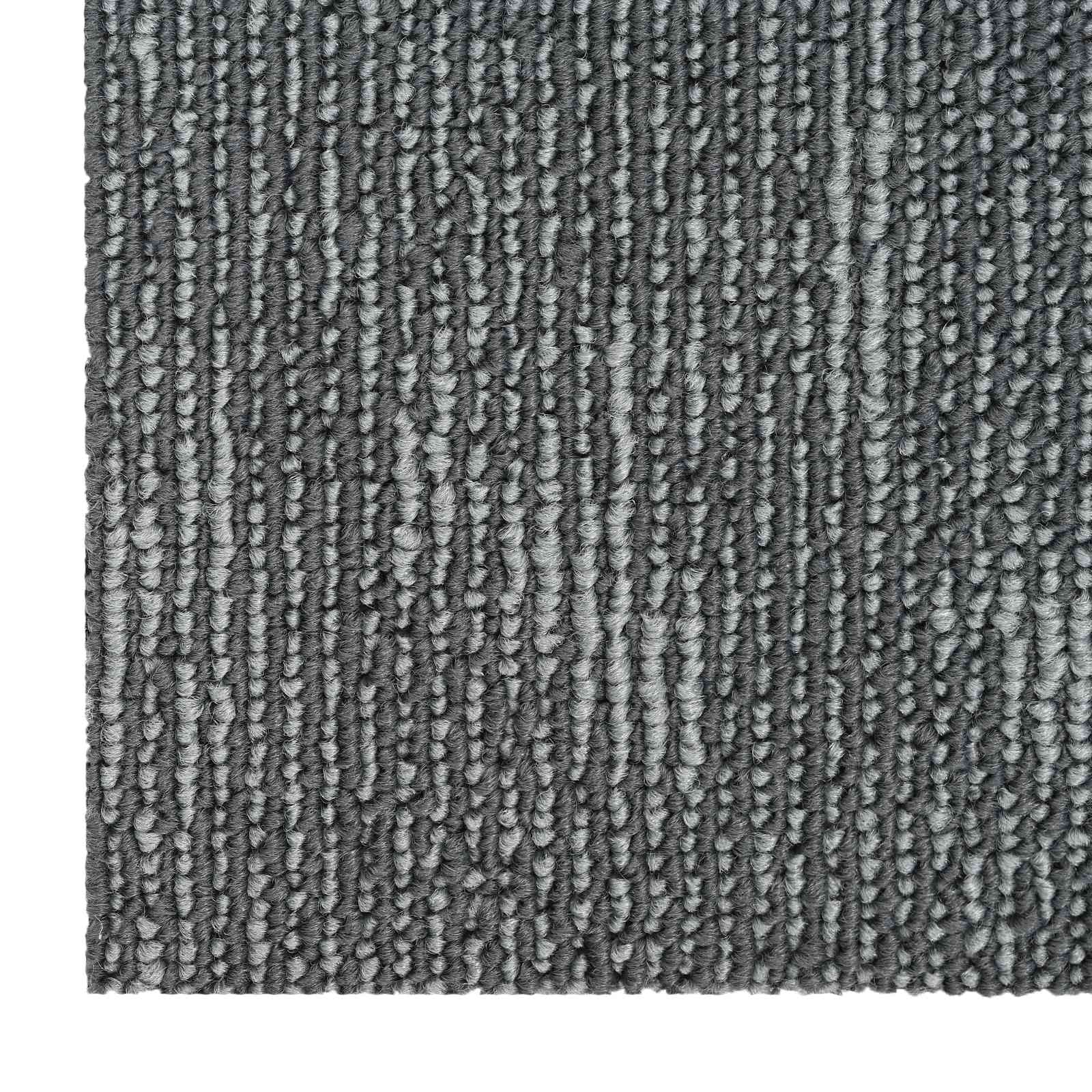 Tepih pločica Betonska siva 50 x 50 cm 20 pcs PP i bitumen