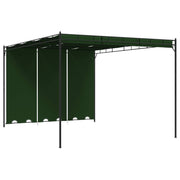 Gazebo 4 x 3 x 2,3 m Zelena Poliester i čelik
