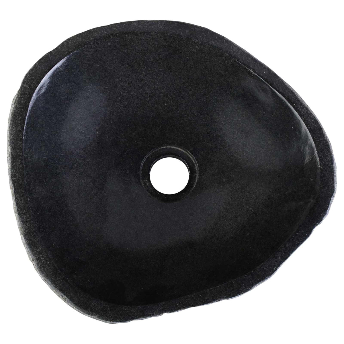 Sudoper Ovalni Siva (32-37) x (27-30) x 12 cm Rijeka kamen