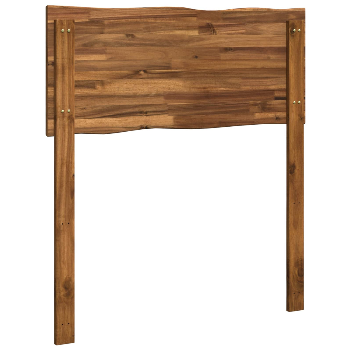 Uzglavlje s prirodnim rubom ROSTOCK Prirodna 80 cm