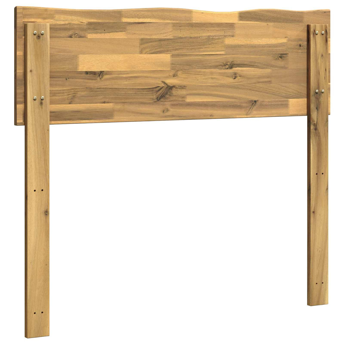 Uzglavlje s prirodnim rubom ROSTOCK Bijela 90 cm