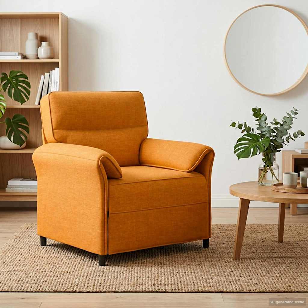 Sofa 100% poliester, metalna konstrukcija, MDF, Šperploča