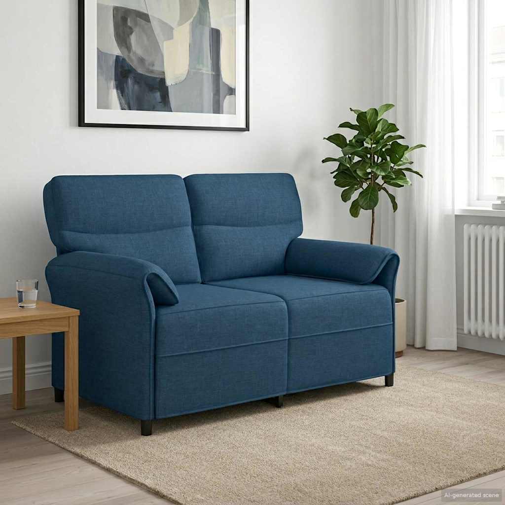 Sofa 100% poliester, metalna konstrukcija, MDF, Šperploča